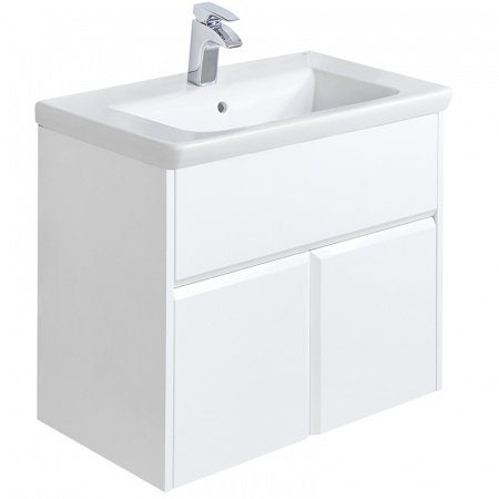 Тумба под раковину Roca Up 80 подвесная ZRU9303012 Белый глянец