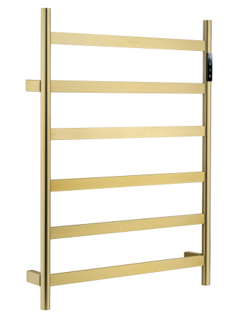 Полотенцесушитель электрический WONZON & WOGHAND ESSEN, Брашированное золото (WW-A405-BG)