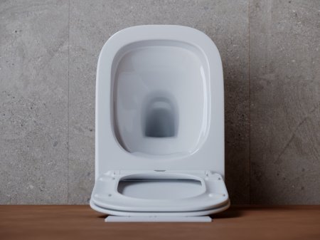 Унитаз подвесной безободковый Ceramica Nova Noel CN3013 белый