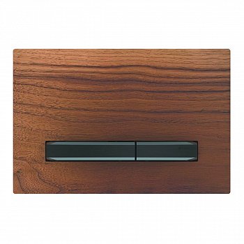 Кнопка смыва Geberit Sigma 50 115.671.JX.2 черный/орех