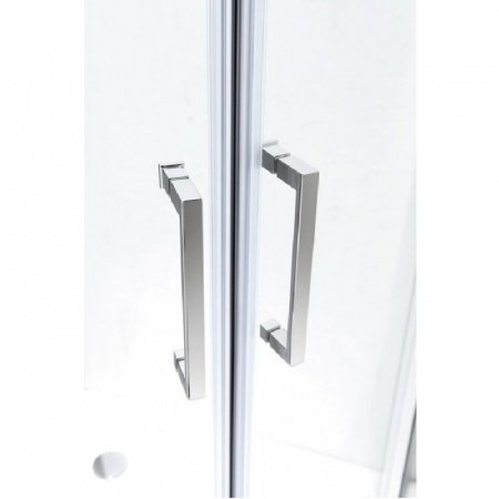 Душевой уголок Cezares Molveno R-2 90х90 профиль Хром стекло прозрачное