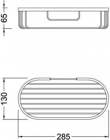 Полка корзина Timo Nelson 160078/02 Антик