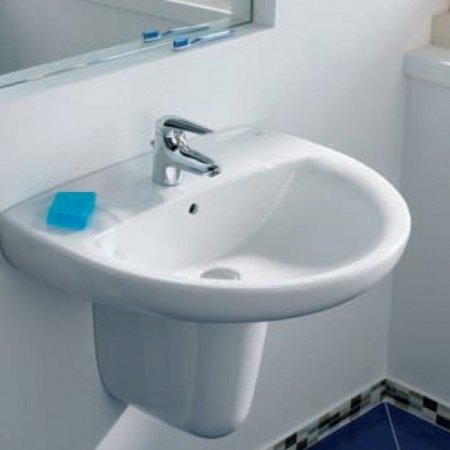 Раковина подвесная 65см Roca Victoria 327391000 белый