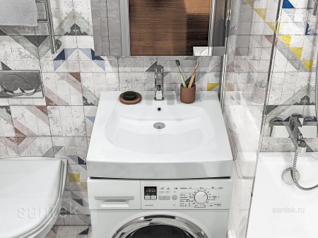 Раковина Santek Пилот 60 отверстие под смеситель 1WH110572