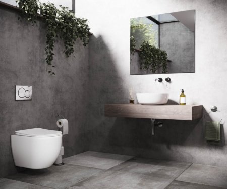 Унитаз подвесной Ceramica Nova Mia CN1805 белый