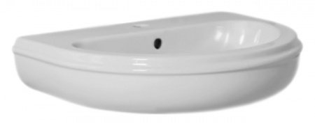 Раковина полувстраиваемая 70см Azzurra Charme CHA270bi*1 белый