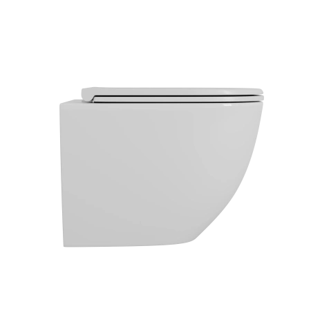 Унитаз подвесной D&K Matrix DT1396516 белый, с сиденьем микролифт