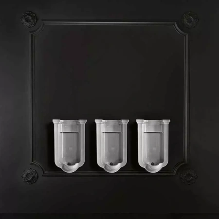 Писсуар подвесной Kerasan Waldorf 4130 белый, скрытый подвод воды