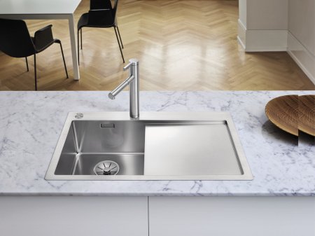 Смеситель для кухни Blanco Linee-S 517592 нержавеющая сталь