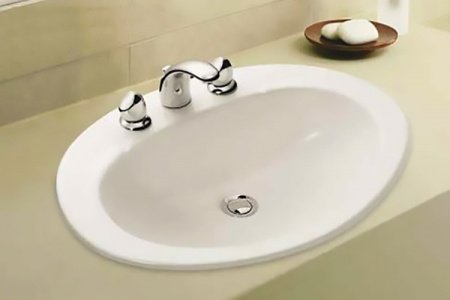 Раковина Jacob Delafon Ovale E1273 встраиваемая