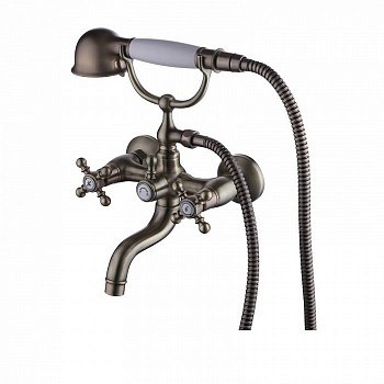 Смеситель для ванны с душем IDDIS Sam SAMBR02i02 бронза матовая