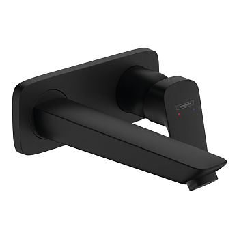 Смеситель для раковины Hansgrohe Logis 71220670 черный матовый