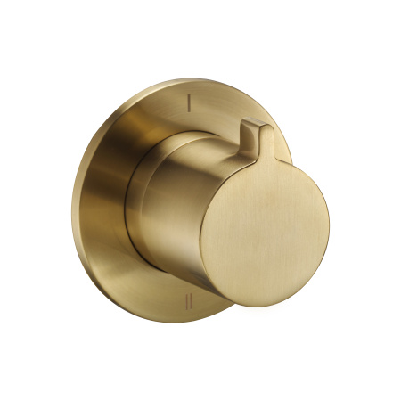 Переключатель для душа на 2 положения Benesque Lumiere 12010404 латунь брашированная