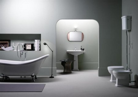 Унитаз GSI Classic 54 871011 белый глянцевый, выпуск в пол