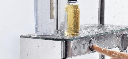 Душевая стойка Hansgrohe Raindance Select E 27127400 хром;белый