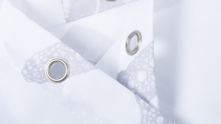 Шторка для ванной Fixsen Laguna FX-1501A, без колец