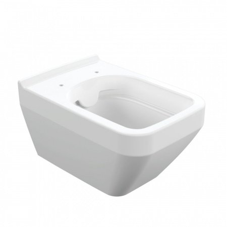 Унитаз подвесной Cersanit CREA SQUARE 63115 белый, с сиденьем микролифт