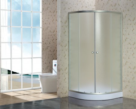 Душевой угол Niagara NG-003-08N 80x80x195 профиль хром матовый, стекло матовое