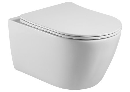 Set AQUATEK БЕТТА (рама AQUATEK Standard INS-0000012+звукоизоляционная прокладка+унитаз БЕТТА AQ1253W-00+тонкое сиденье с механизмом плавного закрывания)