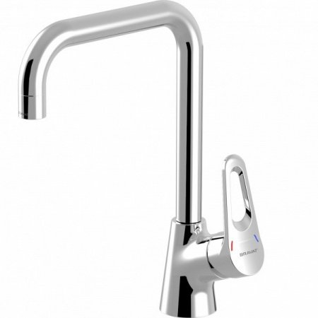 Смеситель для кухни Bravat Eco-D F393158C хром