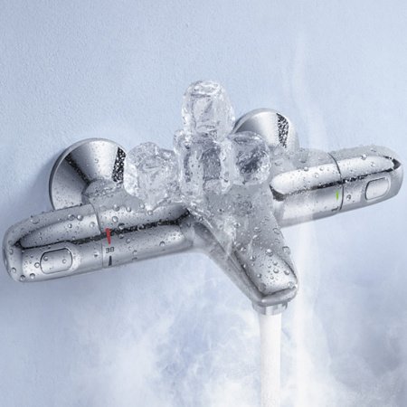 Термостат для душа Grohe Grohtherm 1000  34143003 хром