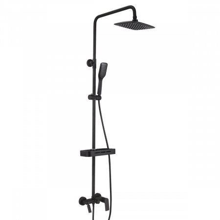 Душевая стойка Lemark Tropic LM7002BL черный