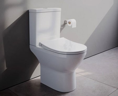 Унитаз-компакт Vitra Integra Round 9833B003-7206 с бачком и сиденьем микролифт