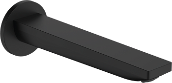 Излив для ванны Hansgrohe Rebris E 72431670 черный матовый