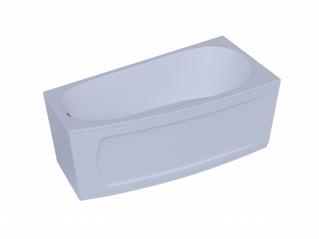 Акриловая ванна Aquatek Пандора 160x75 см R пустая с фр.экр.