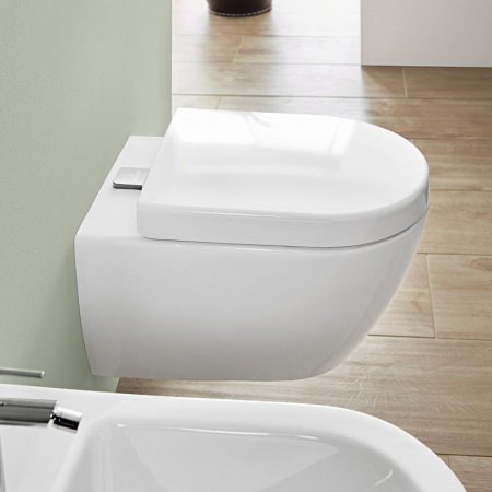 Унитаз Villeroy&Boch Subway 2.0 Plus 5614A1R1 подвесной без сиденья