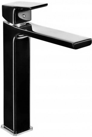 Смеситель для раковины E.C.A Tiera 103588002EX черный/хром