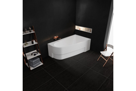 Ванна акриловая правосторонняя Vayer BOOMERANG Гл000009591, 170x90