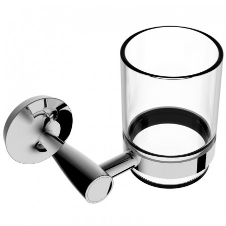 Стакан для зубных щеток Rush Balearic BA39310 Хром