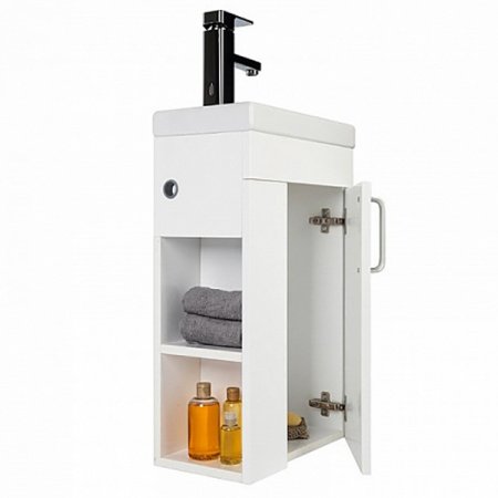 Тумба с раковиной Iddis Torr 40 подвесная Белая