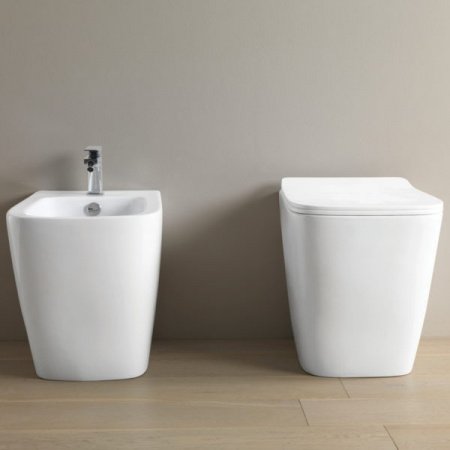 Унитаз приставной ArtCeram A16 ASV004 безободковый