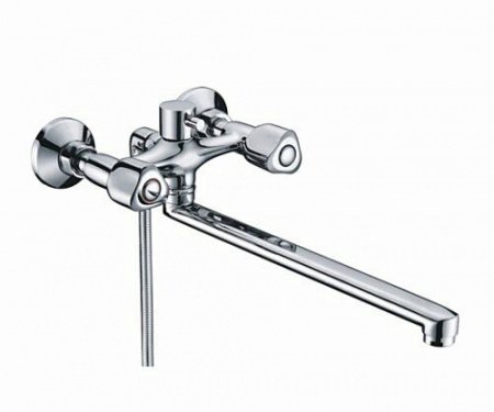 Смеситель для ванны с душем WasserKraft Amper 2902L хром