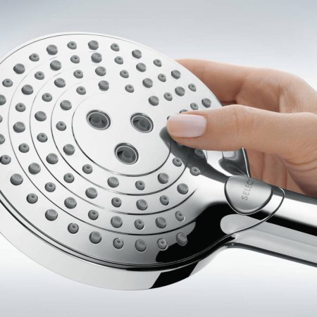 Душевая лейка Hansgrohe Raindance Select S 120 3jet 26530400 хром/белый
