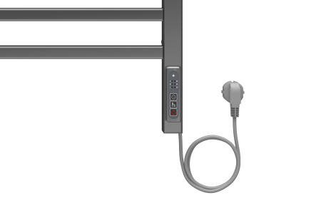 Полотенцесушитель элекрический Aquatek Альтаир 90х50 хром