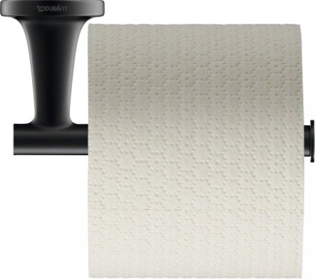 Держатель туалетной бумаги Duravit Starck T 0099374600 Черный матовый