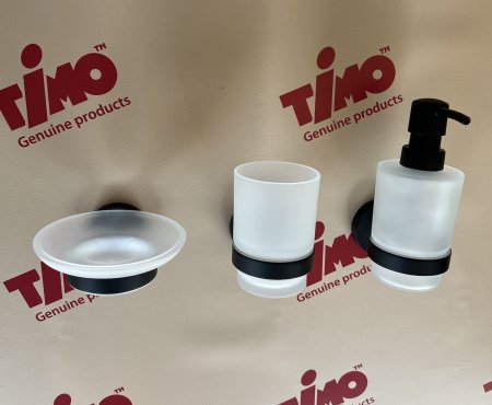 Дозатор подвесной Timo Saona 13039/03 черный матовый
