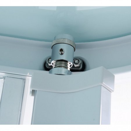 Душевая кабина Orans 1120000 100x100x220 профиль белый, стекло прозрачное