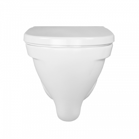 Унитаз подвесной Sanita Luxe Attica DM ATCSLWH0104 белый с сиденьем микролифт