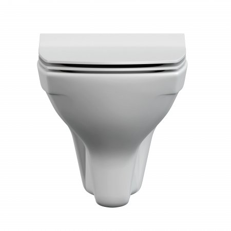 Унитаз подвесной Cersanit Carina S-MZ-CARINA-XL-COn-S-DL-w белый, с сиденьем микролифт