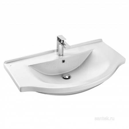 Раковина Santek Эльбрус 90 отверстие под смеситель 1WH110790
