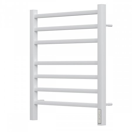 Полотенцесушитель электрический Point PN71856W П7 500x600, диммер справа, белый