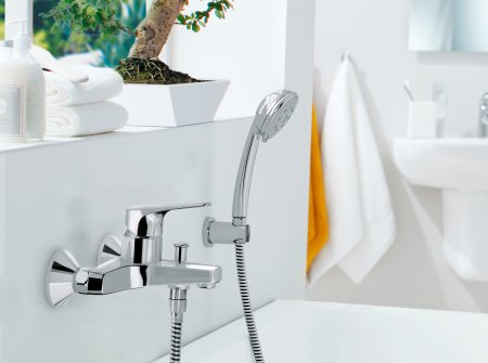 Смеситель для ванны с душем Grohe BauCurve 23599000 хром