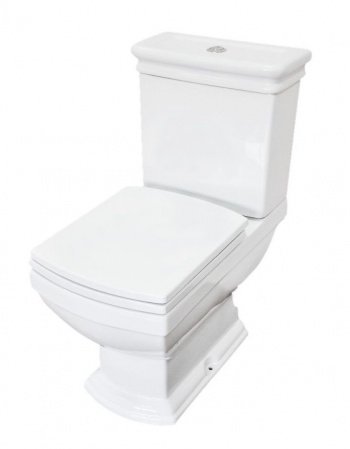 Унитаз напольный унитаз-компакт Creo Ceramique Orleans OR1002+OR1003+OR1001 белый