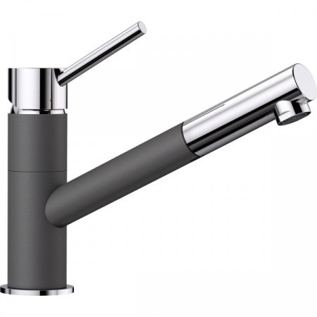 Смеситель для кухни Blanco Kano-S 525044 темная скала