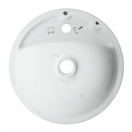 Раковина накладная 43см Sanita Luxe Art ART43SLWB01I белый