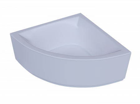 Акриловая ванна Aquatek Юпитер 150x150 см пустая с фр.экр. вклеенный каркас